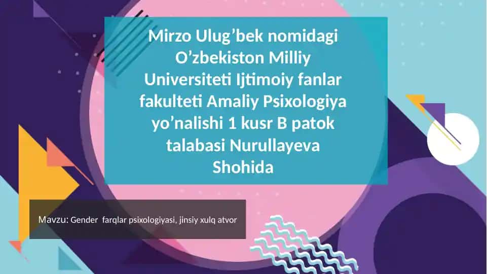 Gender farqlar psixologiyasi, jinsiy xulq atvor