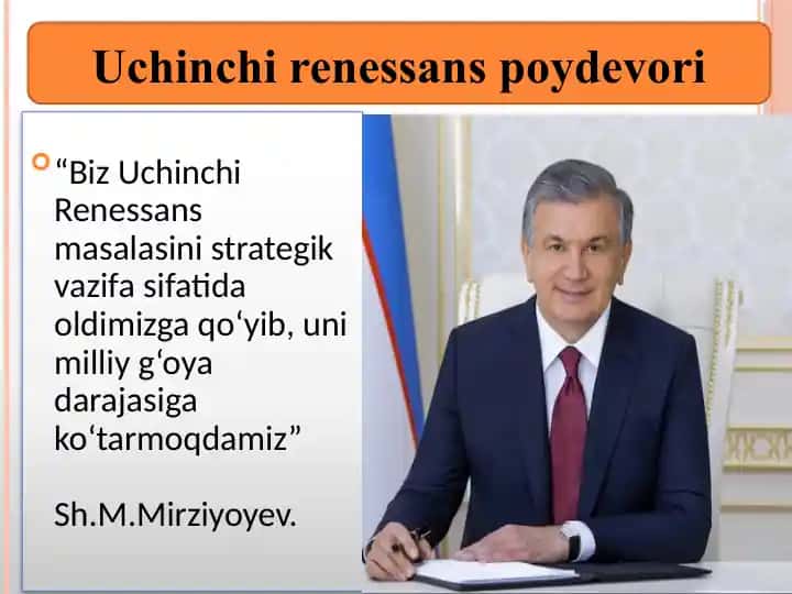Uchinchi Renessans masalasi