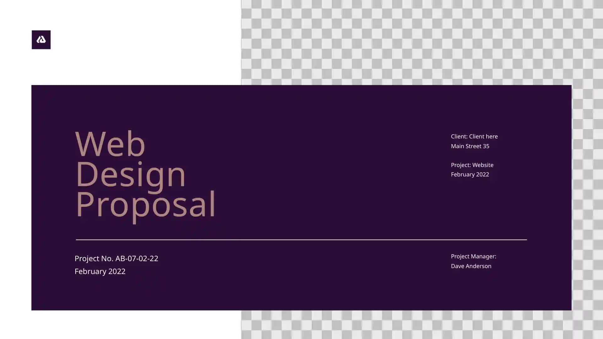 Web Design Proposal