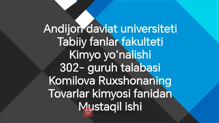 Maishiy kimyo tovarlari