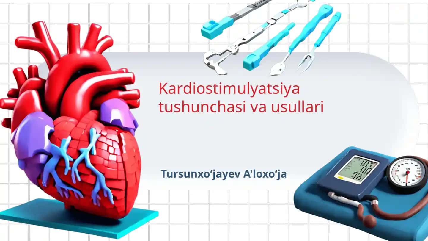 Kardiostimulyatsiya tushunchasi va usullari
