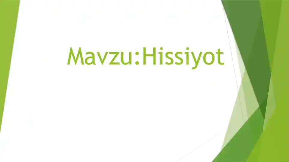 Hissiyot