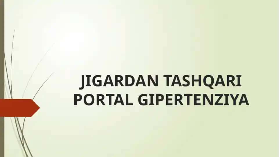 PORTAL GIPERTENZIYA