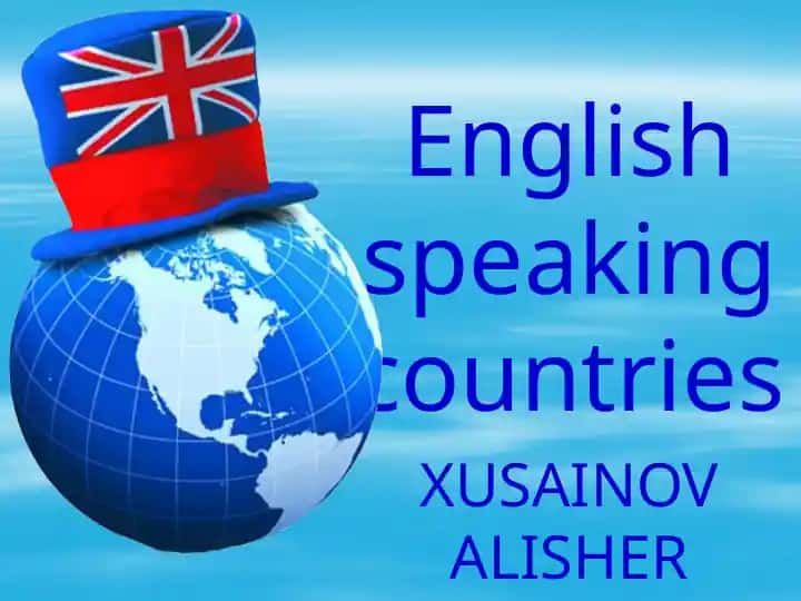 English speaking countries