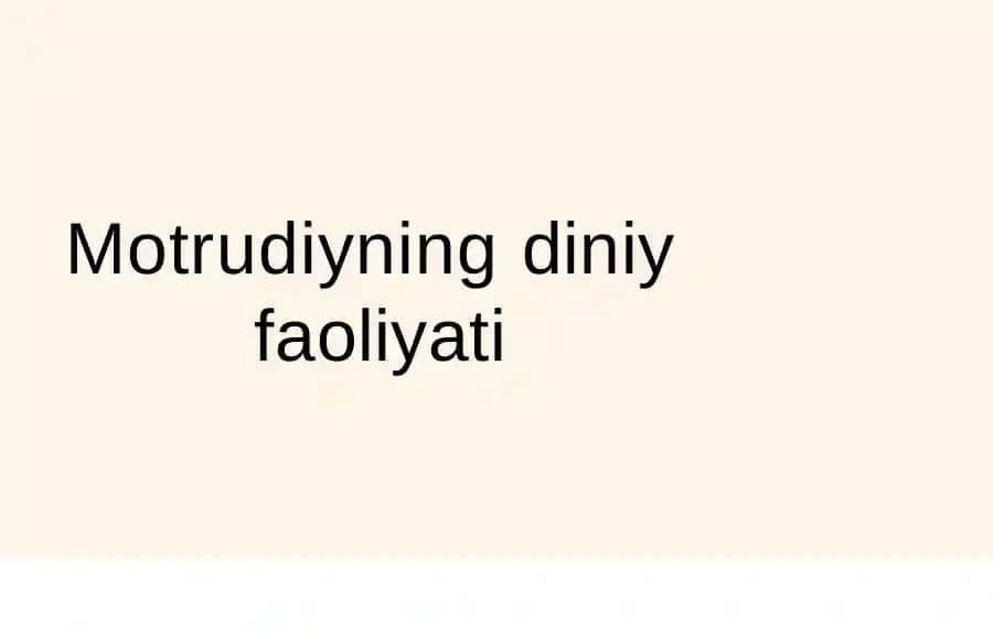 Abu Mansur Muhammad ibn Muhammad al-Maturidiyning diniy faoliyati
