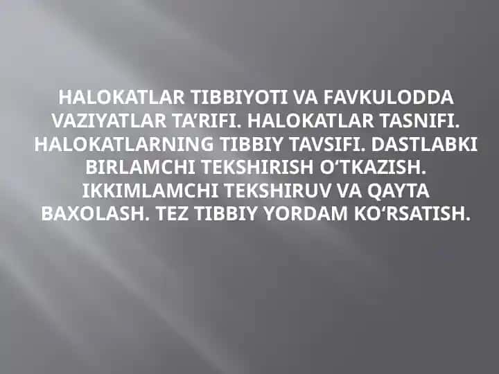 Halokatlartibbiyoti