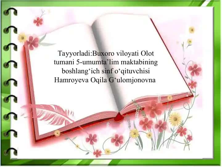 O‘quv mashg‘ulotlari