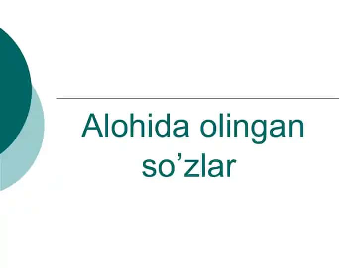Modalso’zlar