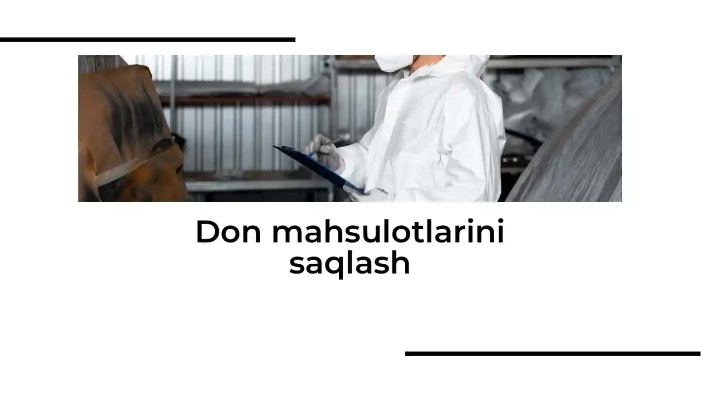 Don mahsulotlarini saqlash