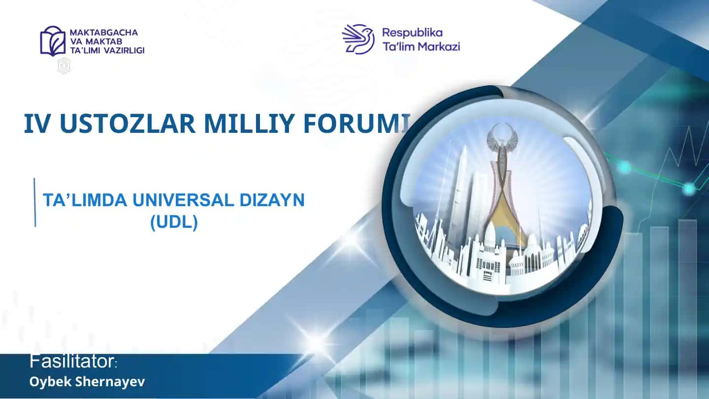 TA’LIMDA UNIVERSAL DIZAYN (UDL)