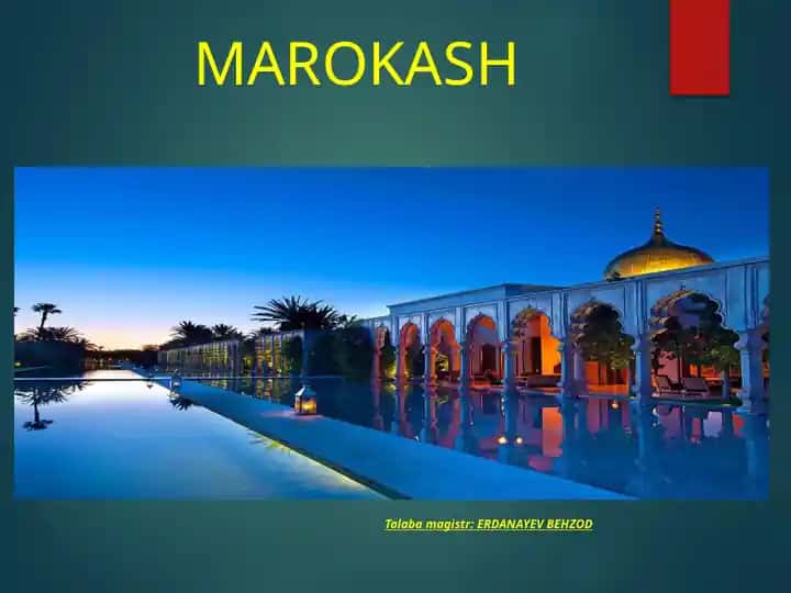 Marokash iqtisodiyoti