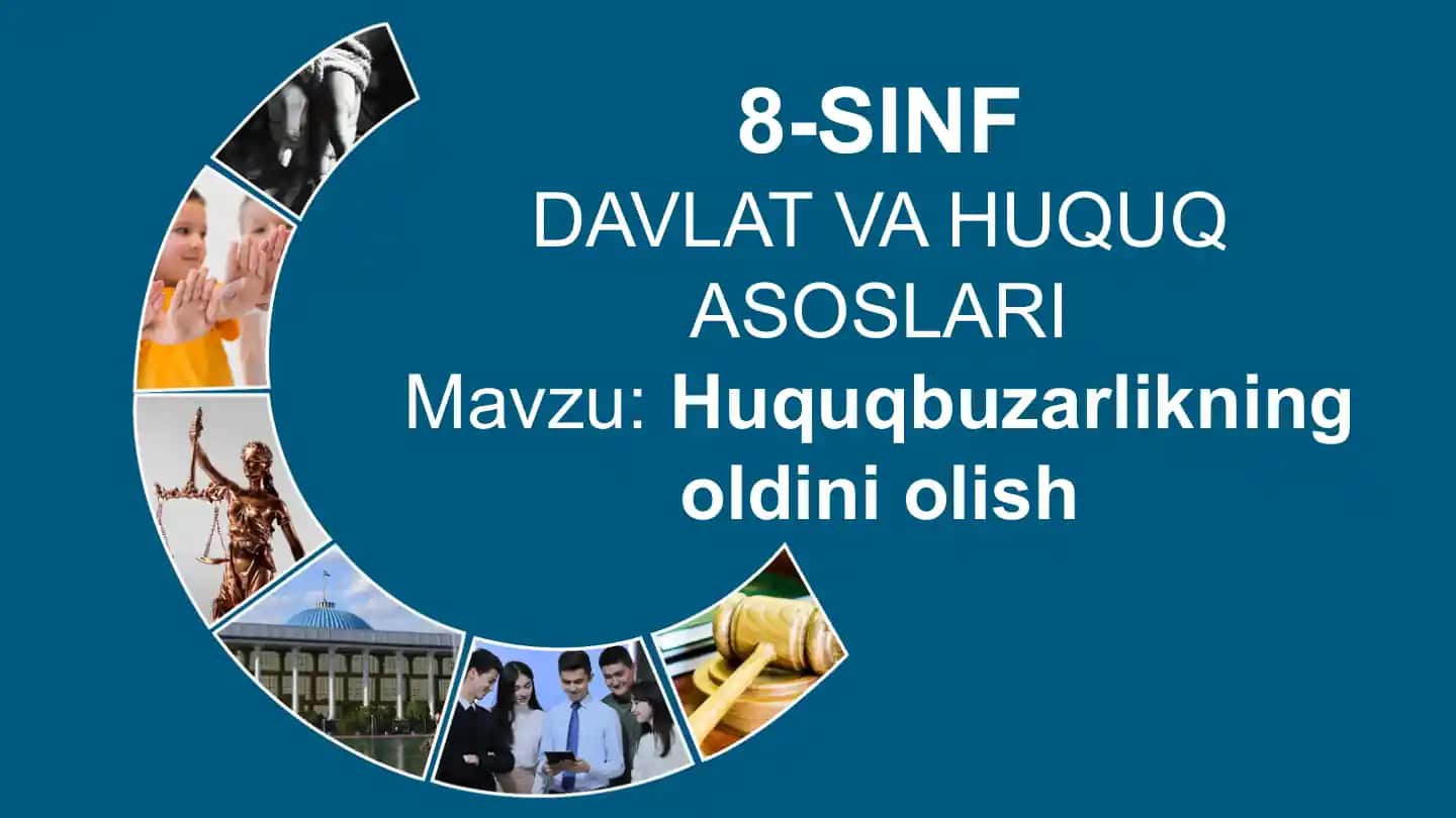 Huquqbuzarlikning oldini olish