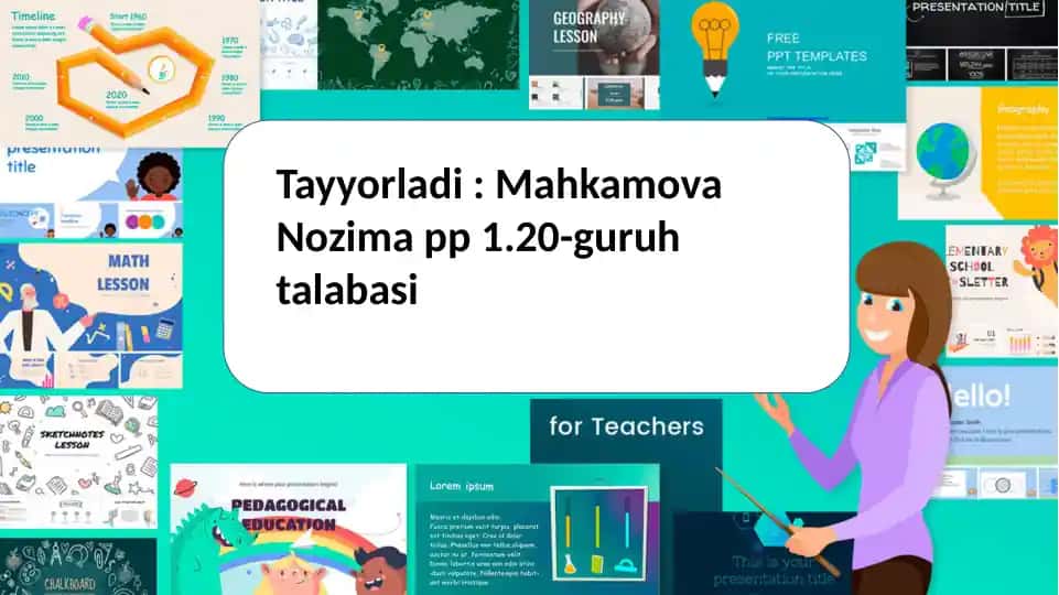 Great Free Google Slide and PowerPoint Templates for Teachers