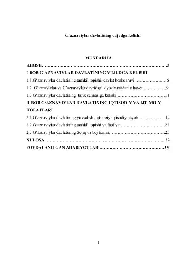 G'aznaviylar davlatining vujudga kelishi