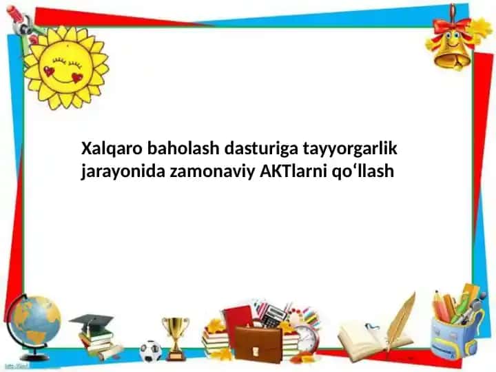 Zamonaviy AKTlarni qo'llash