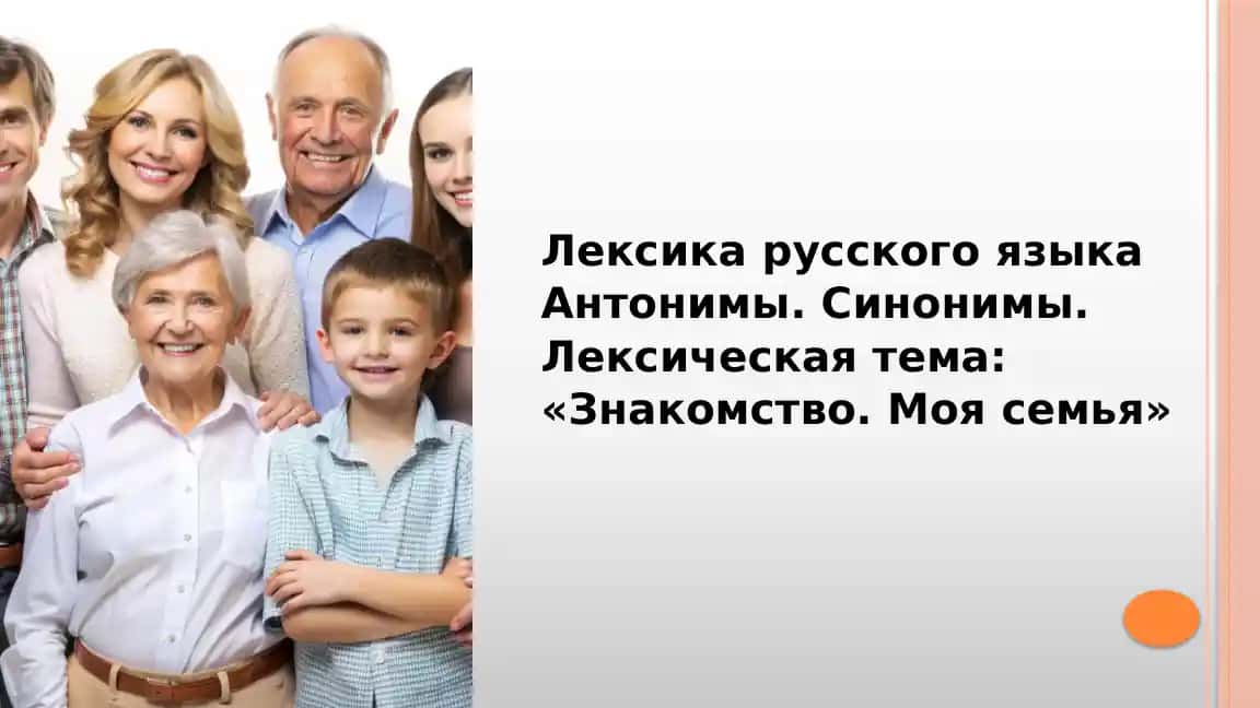 Лексика русского языка, Антонимы, Синонимы