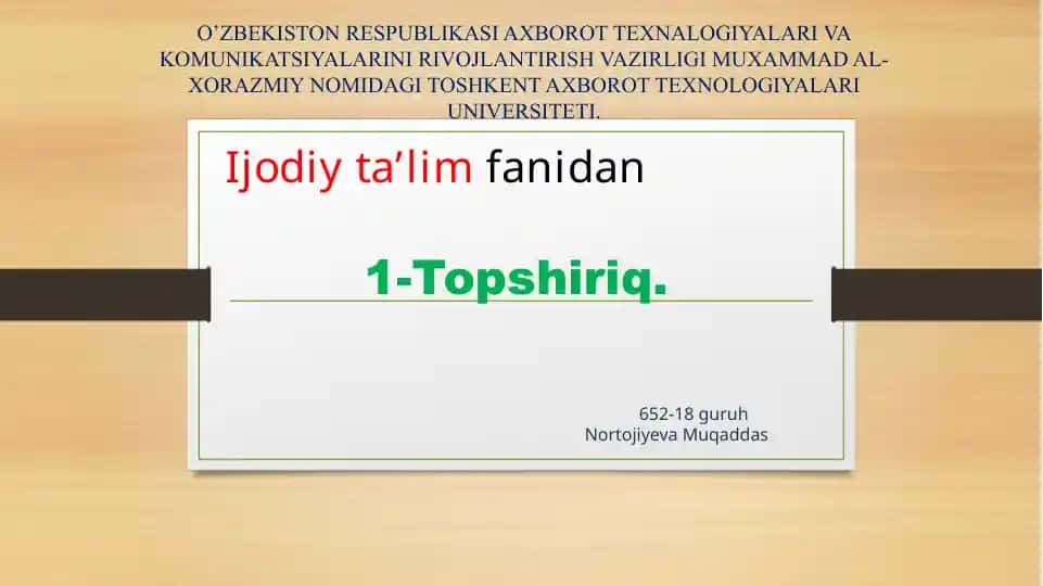 P.Torrensning "Tugallanmagan rasmlar" metodini qo'llash