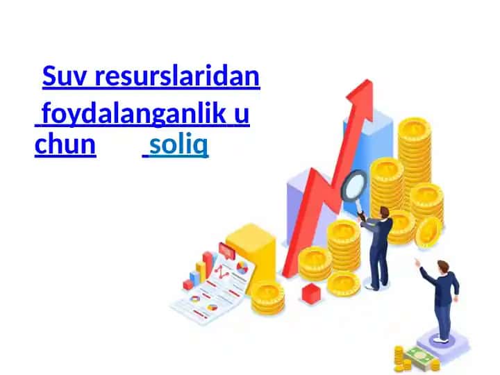 Suv resurslaridan foydalanganlik uchun soliq