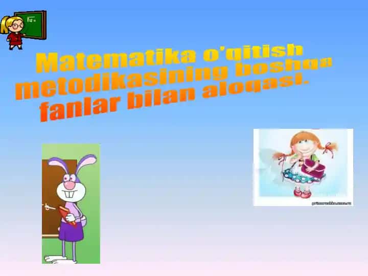 Matematika o'qitish metodikasi