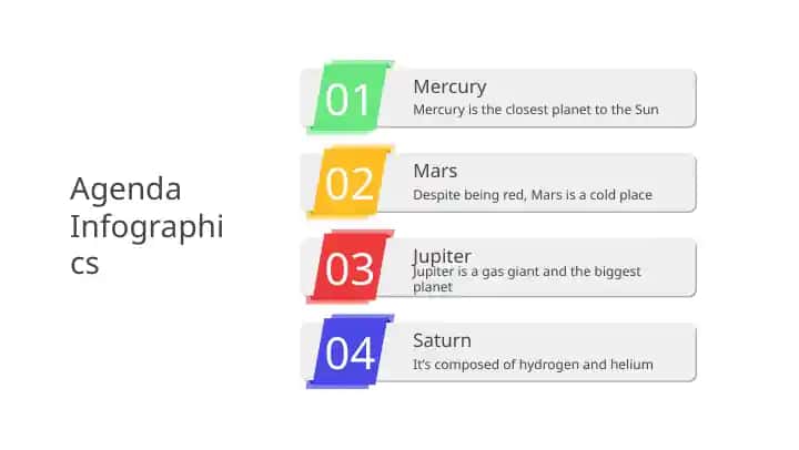 Agenda Infographics