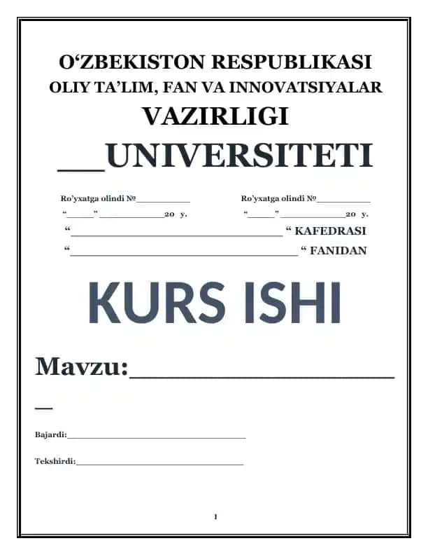 Radioaktivlik mavzusidagi kurs ishi