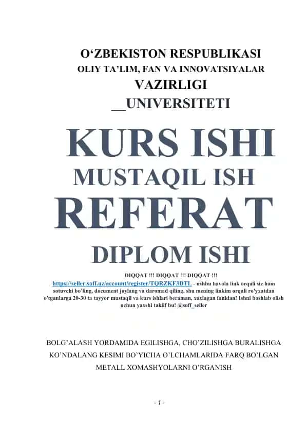 Metall xomashyolar