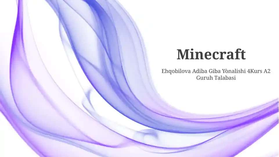 Minecraft