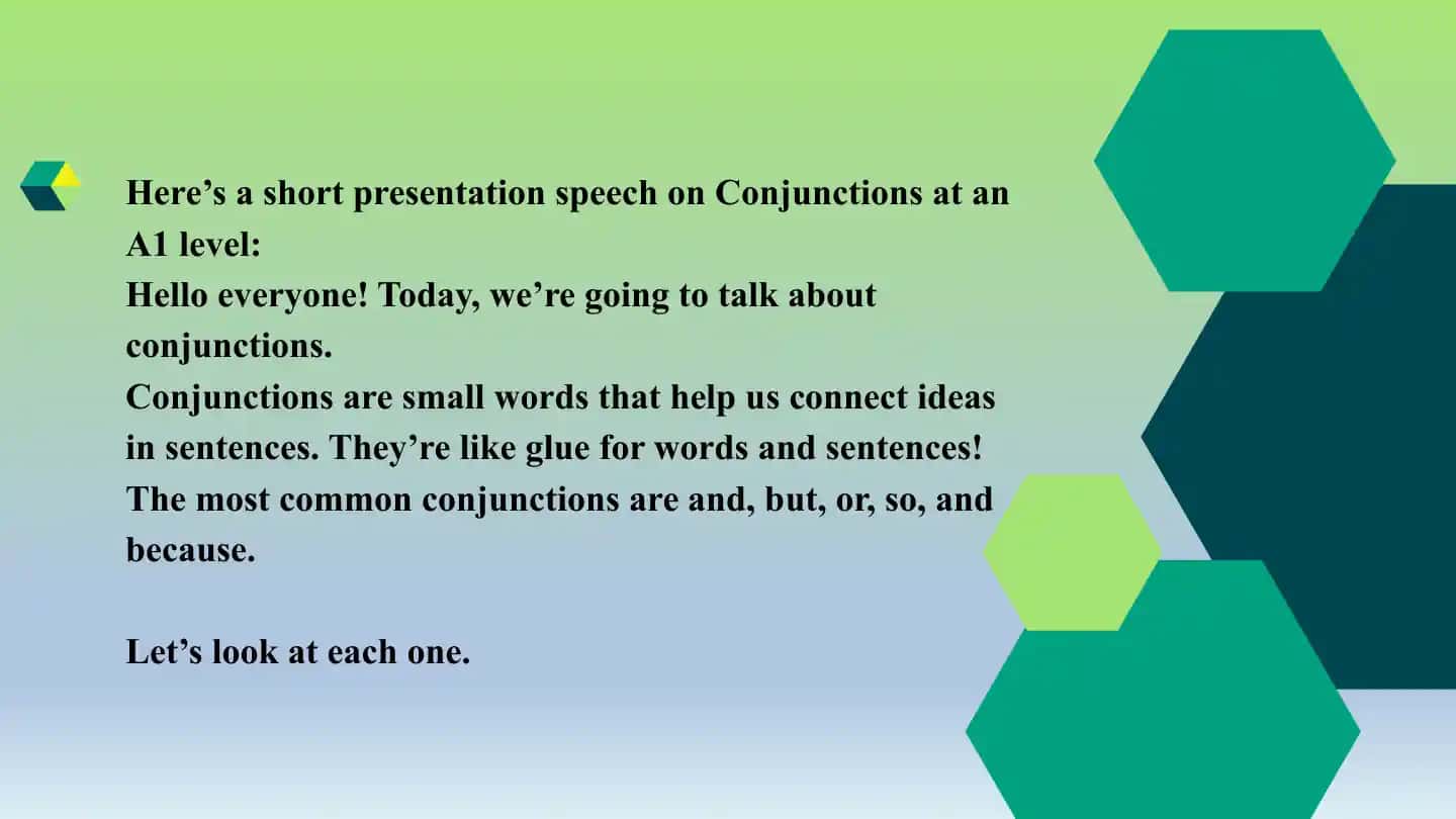 Conjunctions