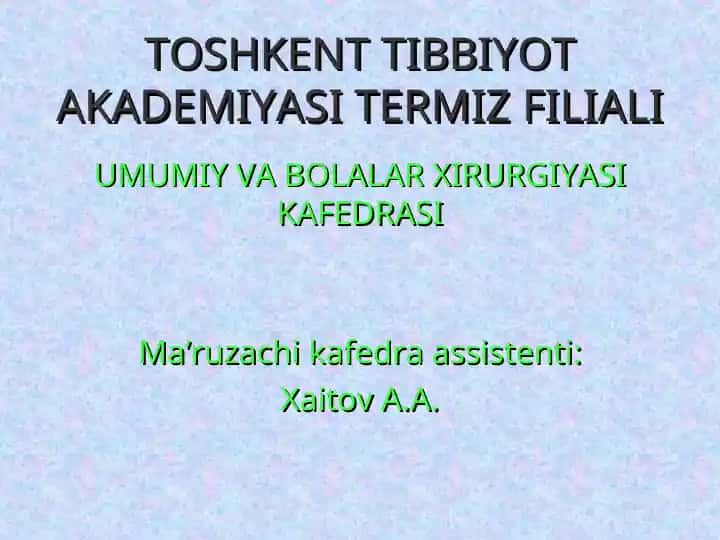 Qon ketishni to'xtatishning vaqtinchalik va doimiy usullari