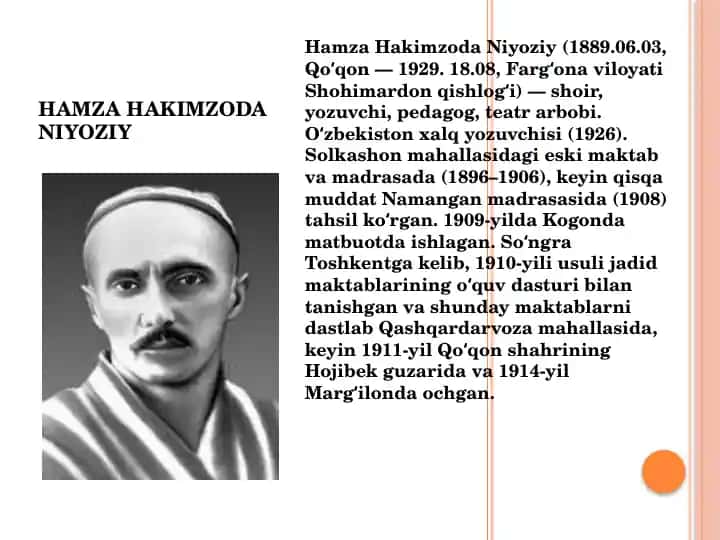 Hamza Hakimzoda Niyoziy