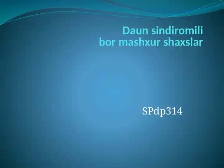Daunsindiromi