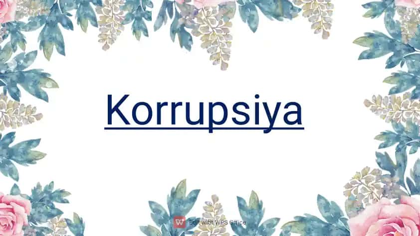 Korrupsiya