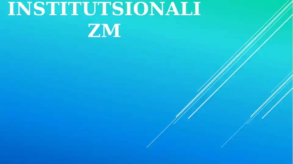 Institutsionalizm