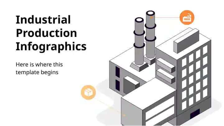 Industrial Production Infographics
