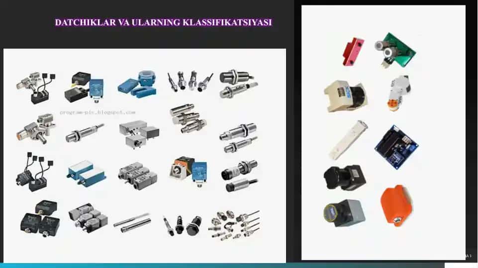 DATCHIKLAR VA ULARNING KLASSIFIKATSIYASI