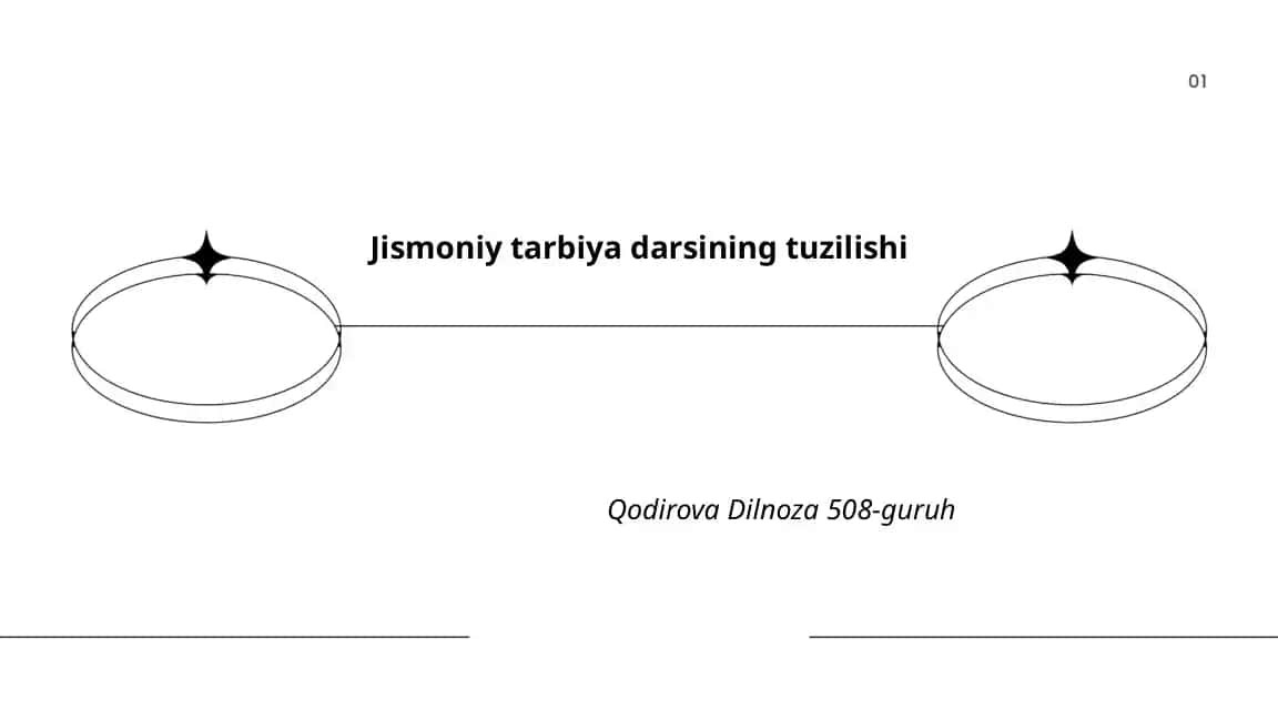 Jismoniy tarbiya darsining tuzilishi
