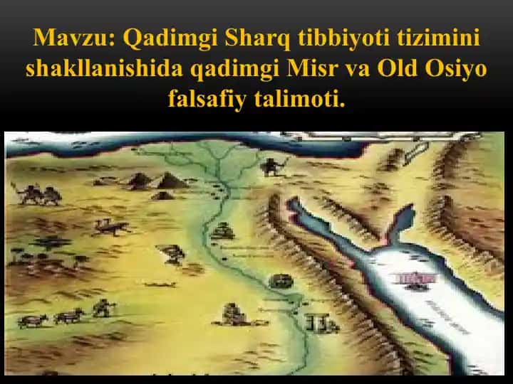 Qadimgi Misr va Old Osiyo falsafiy taliqoti