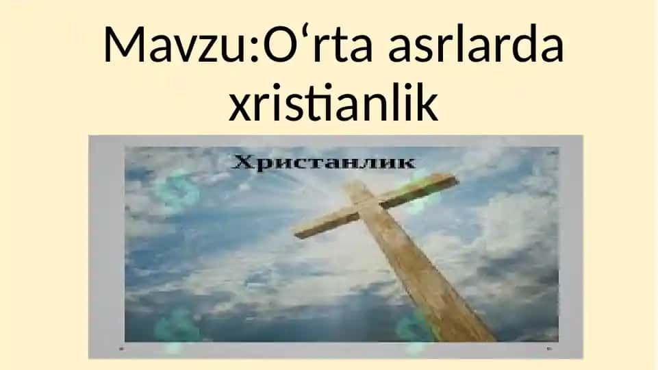 Xristianlik tarixi