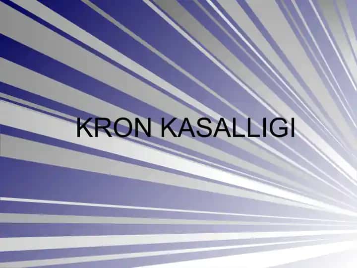 Kron kasalligi