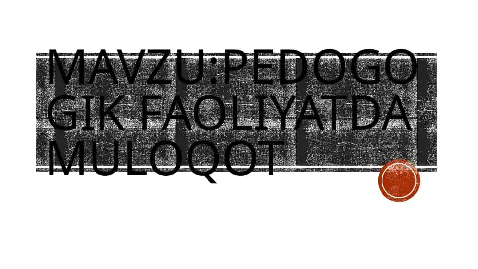 Pedagogik muloqot