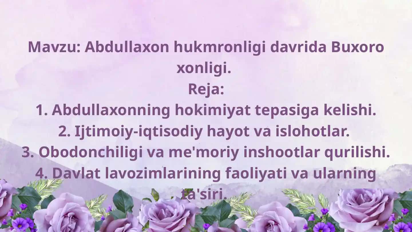 AbdullaxonhukmronligidavridaBuxoroxonligi