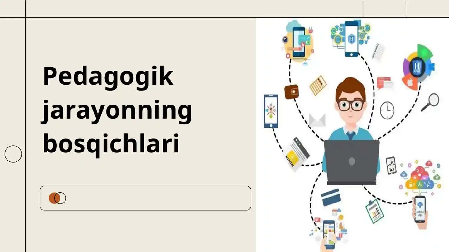 Pedagogik jarayonning bosqichlari