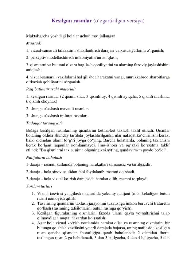 Kesilgan rasmlar (o‘zgartirilgan versiya)