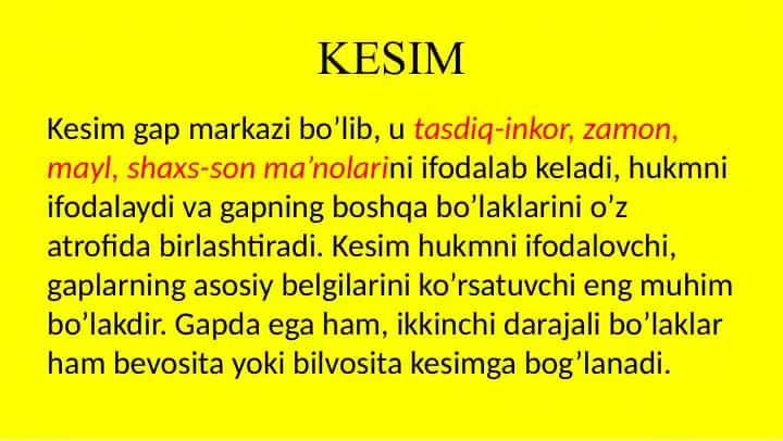 Kesim