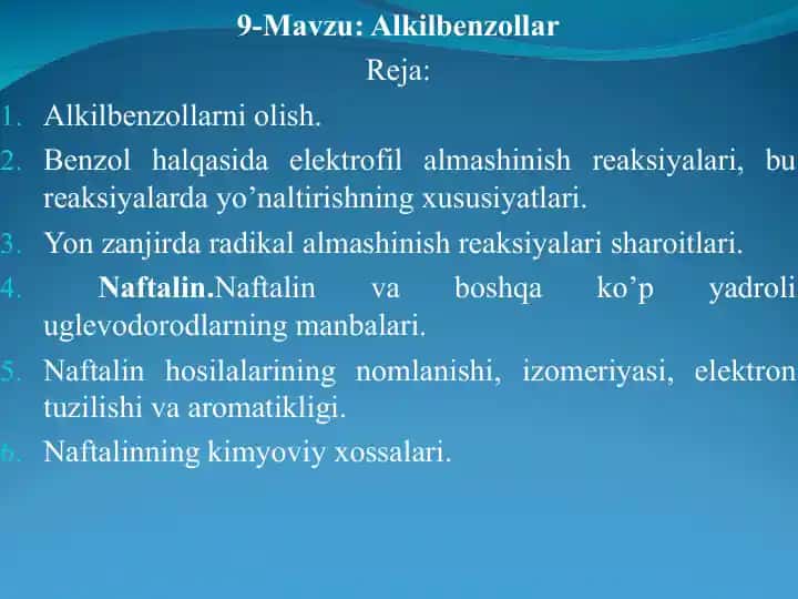 Alkilbenzollar