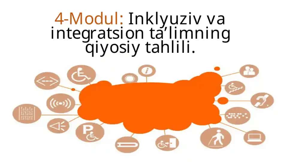 Inklyuziv va integratsion ta'limning qiyosiy tahlili