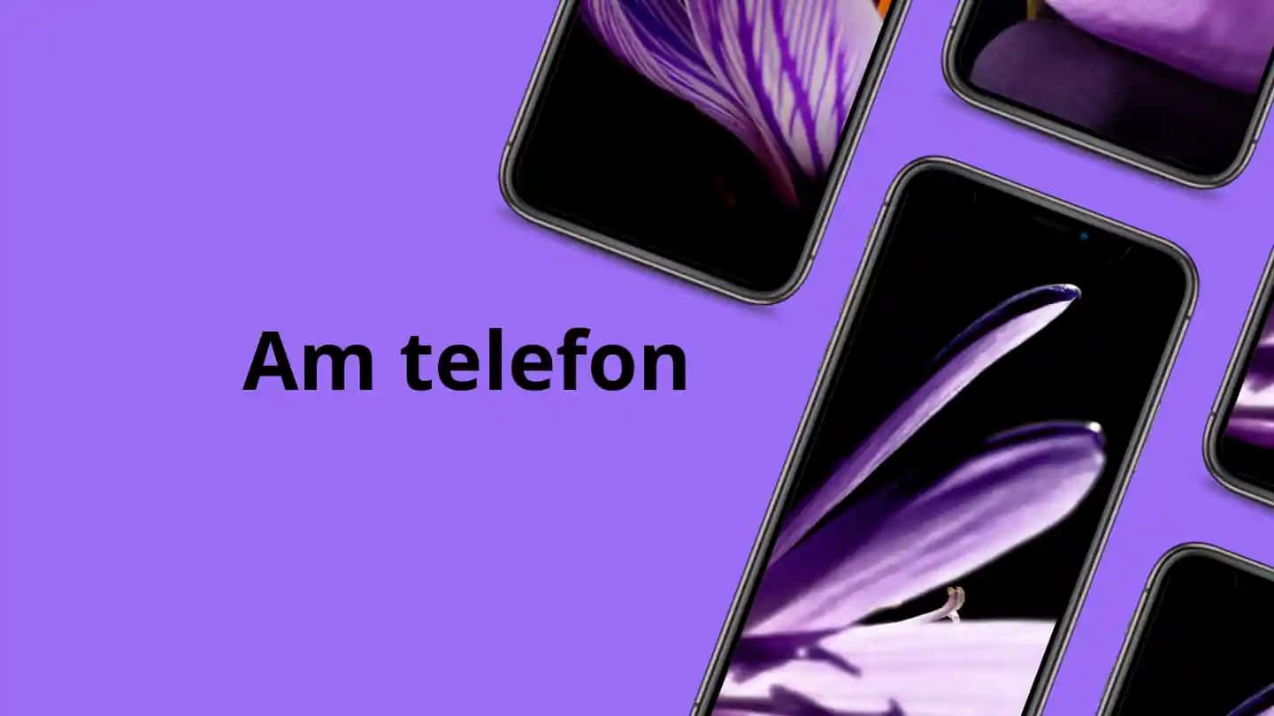 Am Telefon