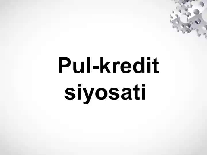 Pul-kredit siyosati