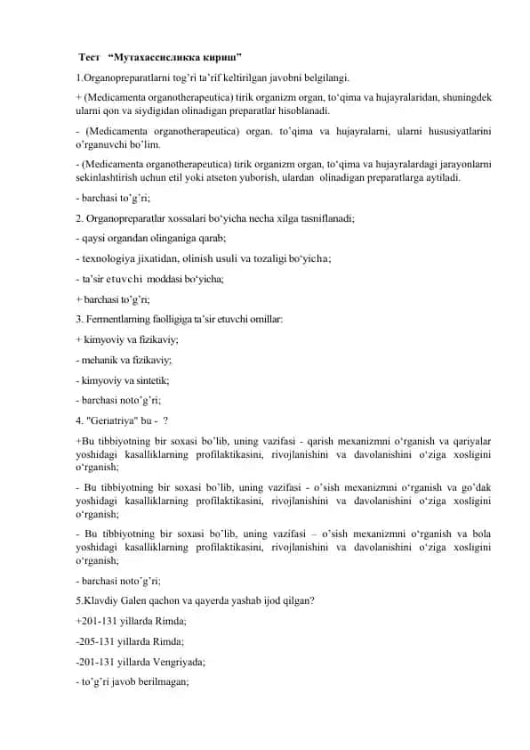 Organopreparatlar