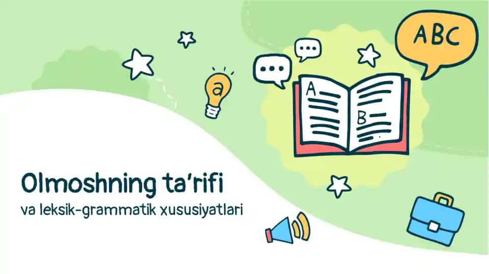 Olmoshning ta' rifi